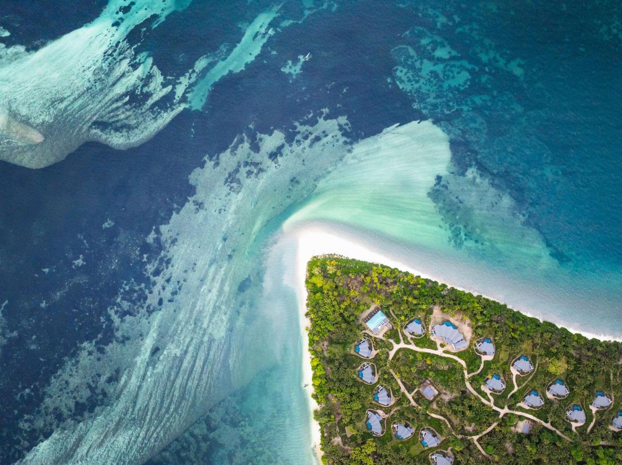 ホテル Waldorf Astoria Seychelles Platte Island エクステリア 写真