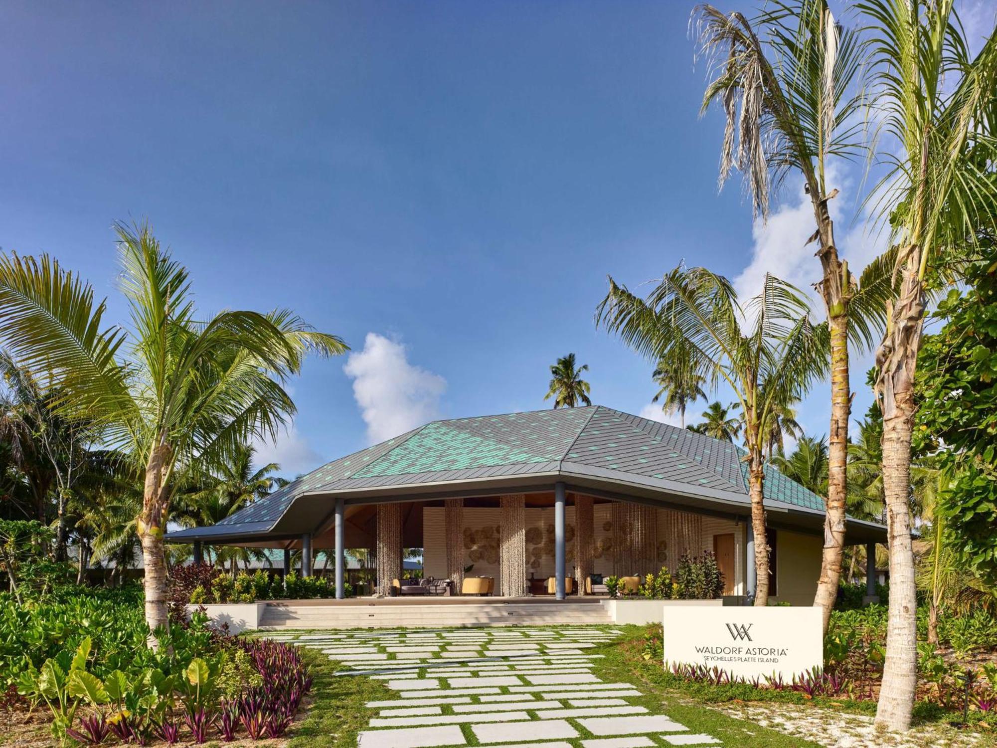 ホテル Waldorf Astoria Seychelles Platte Island エクステリア 写真