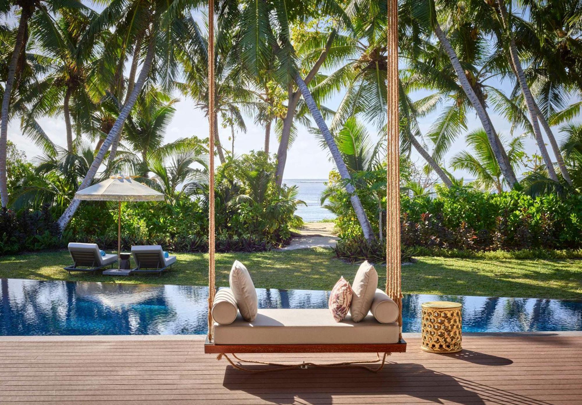 ホテル Waldorf Astoria Seychelles Platte Island エクステリア 写真