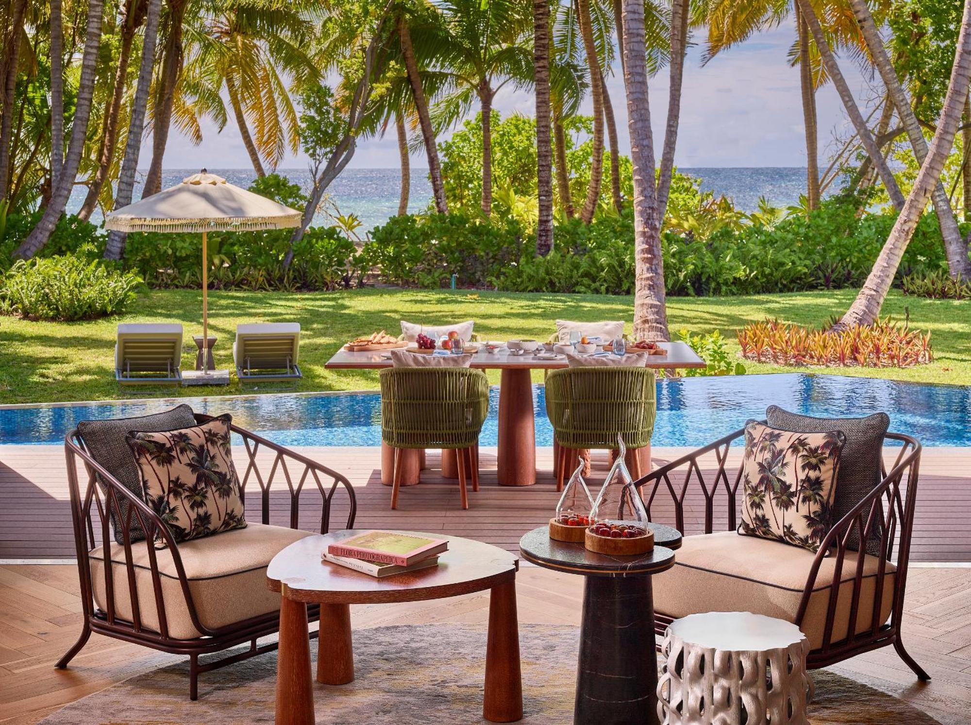ホテル Waldorf Astoria Seychelles Platte Island エクステリア 写真